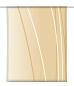 Preview: Linea gold dark rechts, Scheibenhänger eckig